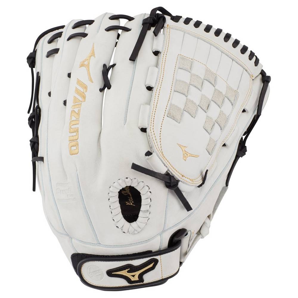 Mizuno Women's MVP Prime Fastpitch Softball Glove 13" White/Black (312789-PVE)